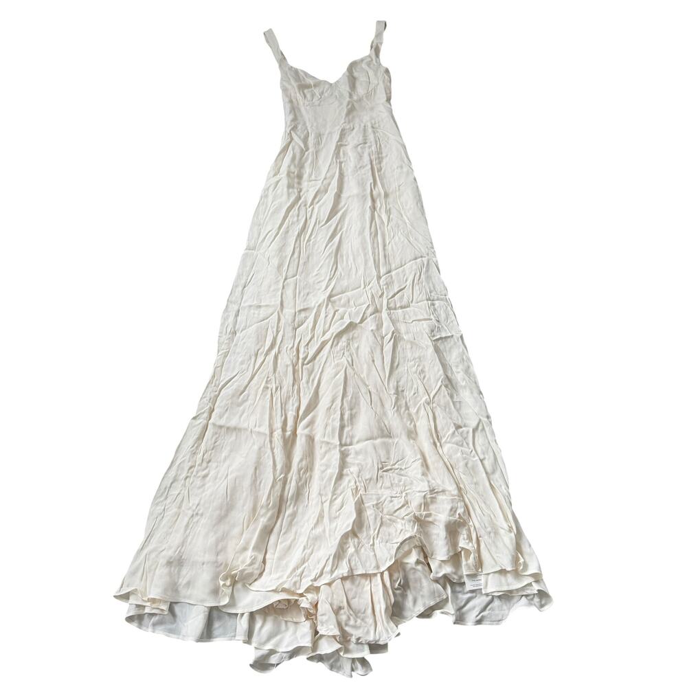 Reformation Lecce Dress Ivory
